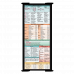 WhiteCoat Clipboard® Trifold - Black Physical Therapy Edition